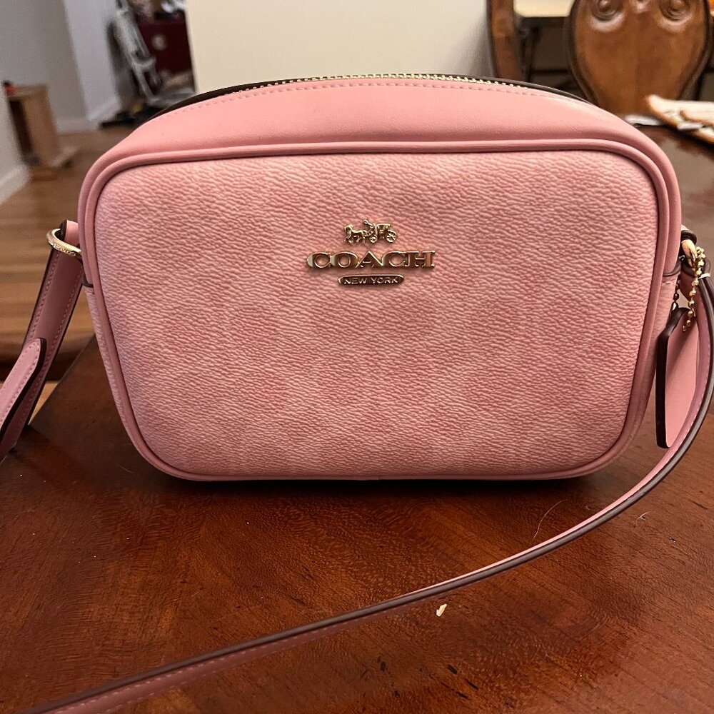 Coach Mini Jamie Camera Bag in Powder Pink!